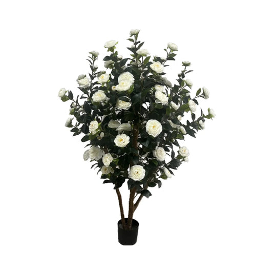 High Quality 9-Headed Camellia and Magnolia Flower Arrangement for Home Decoration for Mother's Day and Thanksgiving