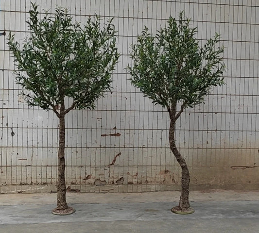 Artificial Large Olive Tree Natural Trunk