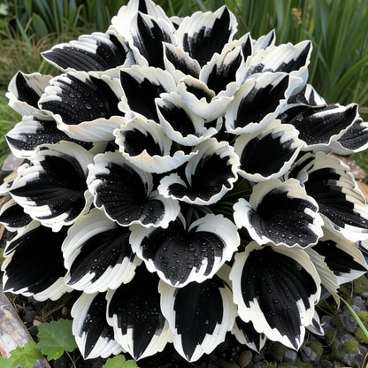 Bulb Flowers Shape Decorative Shade Landscapes with Smooth Leaf Texture Appeal