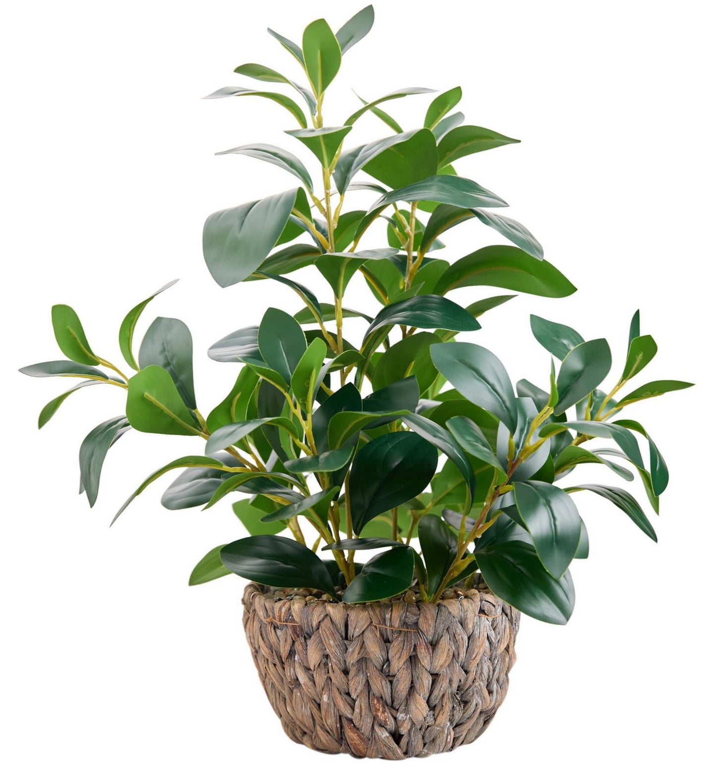 Artificial Plants Decor Greenery Fake Succulents Indoor Potted Fake Plant for Home Decor Farmhouse Room Bathroom Bedroom Kitchen Office Table Decor