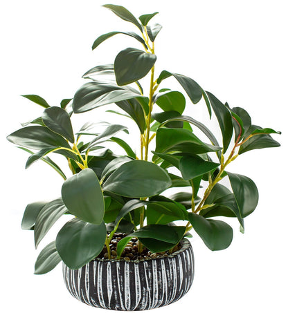 Artificial Plants Decor Greenery Fake Succulents Indoor Potted Fake Plant for Home Decor Farmhouse Room Bathroom Bedroom Kitchen Office Table Decor