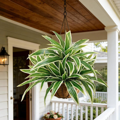 Fake Ferns, Faux Outdoor Plants UV Resistant,3D Real Touch Fake Plants Total 60 Blades,Weatherproof Artificial Plants Outdoor Indoor for Garden Porch Home Office Decor