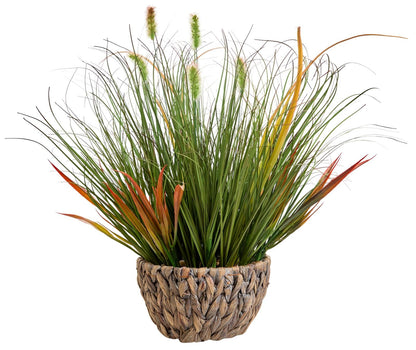 Artificial Plants Decor Greenery Fake Succulents Indoor Potted Fake Plant for Home Decor Farmhouse Room Bathroom Bedroom Kitchen Office Table Decor