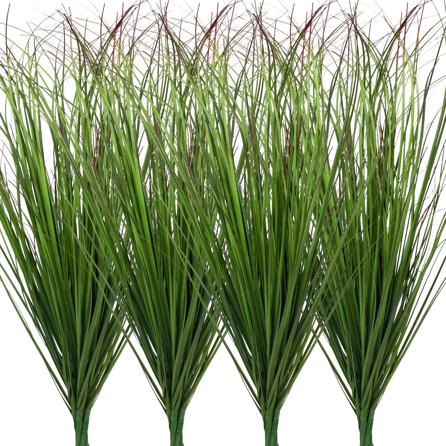 12Pcs Artificial Grass Plants, Faux Shrubs Wheat Grass, Artificial Tall Grass Fake Plants for Outdoor Decor,Artificial Greenery Stems Weed for Room Indoor Home Decor