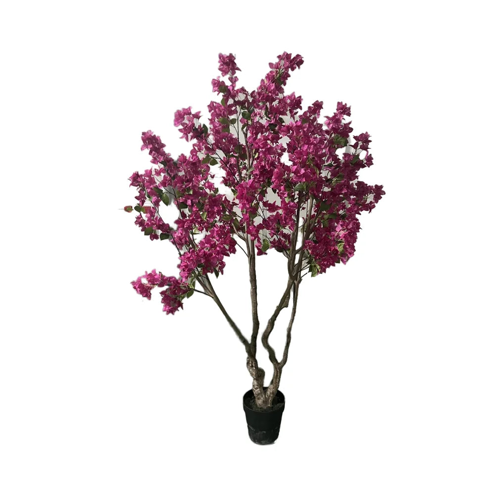 Durable PE Material 200cm Artificial Olive Tree Interior Decorative Potted Plastic Fabric Leaf Plant