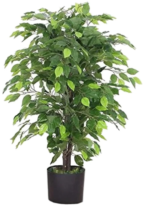 UV Protected Artificial Indoor Bonsai Plastic Tree Simulated Botanical Garden Outdoor Pots/Planted/Leaves Fake Grass Room